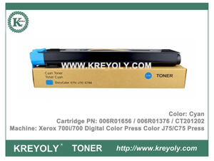 Cartouche de toner pour la presse couleur numérique Xerox 700i / 700 Presse couleur J75 / C75