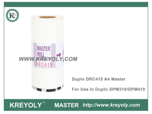 Compatible DRC415 A4 maître pour Duplo Duplicator DPM310 DPM410