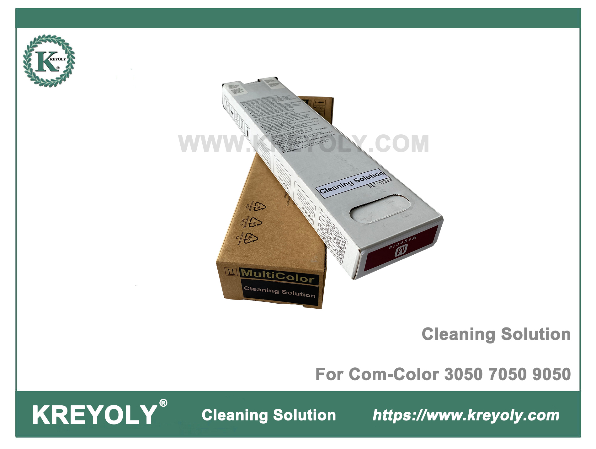 Solution de nettoyage Riso pour ComColor 7050 3050 3010 9050 Liquide de nettoyage