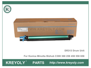 Unité de tambour de couleur DR313 pour Konica Minolta Bizhub C258 C308 C368 C458 C558